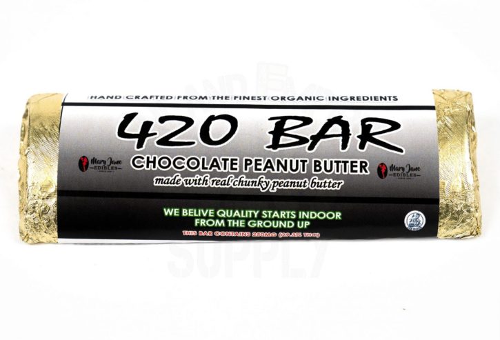 420 Bar 250mg THC | Real Chunky Peanut Butter
