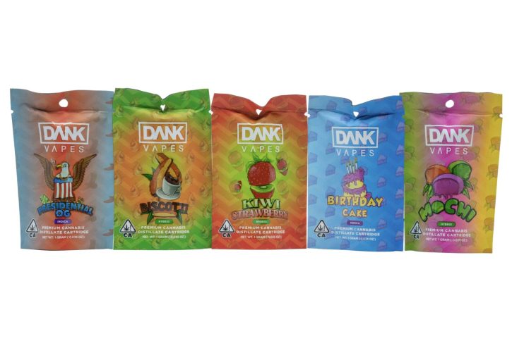 Get 5 DANK Vapes for $99