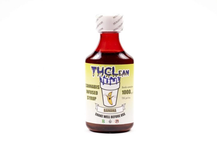 Banana THC Lean 1000mg Syrup