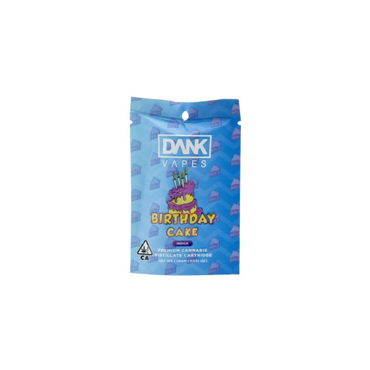 Birthday Cake Dank Vape Cartridge 1G