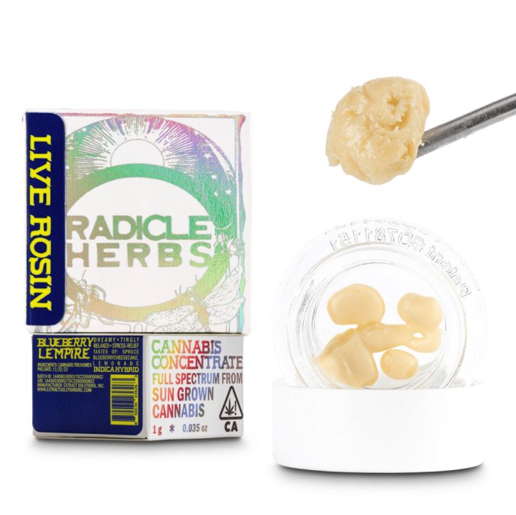 Blueberry Lempire Live Rosin