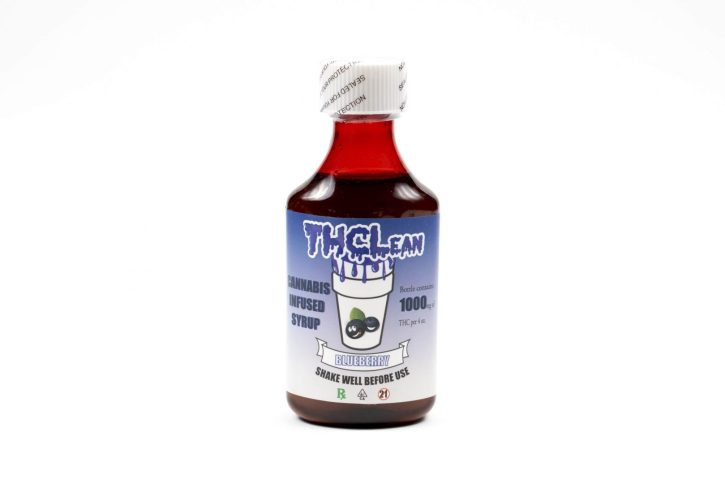 Blueberry THC Lean 1000mg Syrup