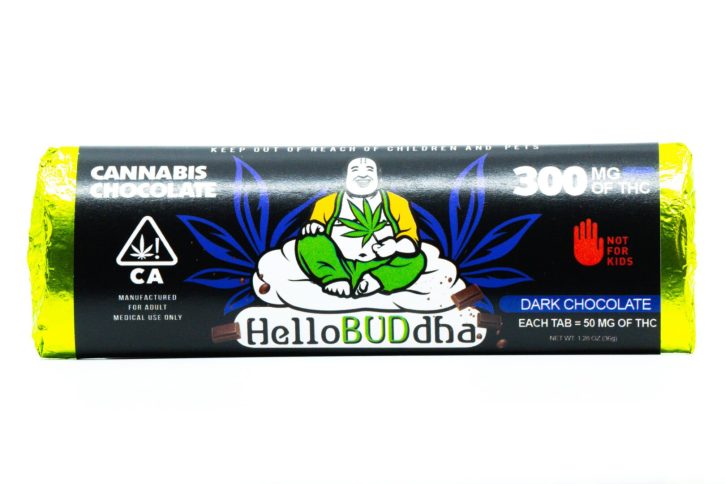 BudDah THC Dark Chocolate Bars