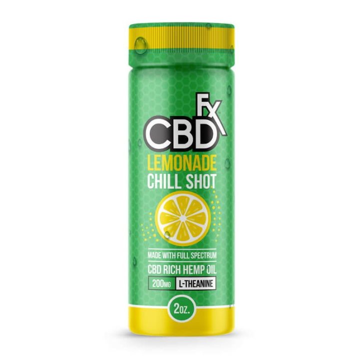 Organically Grown CBD Lemonade Drink Shot
