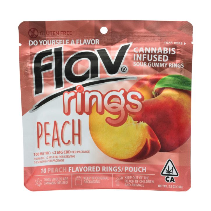 Flav Peach Rings