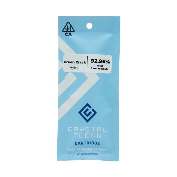 Crystal Clear - Hybrid Cart - Green Crack - 1g