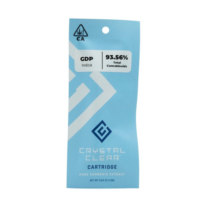 Crystal Clear - Indica Cart - GDP - 1g