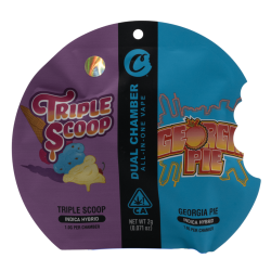 COOKIES DISPOSABLE VAPE 2GRAMS - DUAL CHAMBER FLAVORS