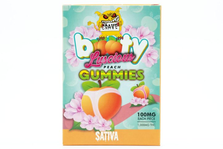 Booty Luscious Sativa | Crave Meds 1000MG - Image 3