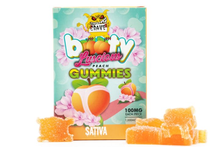 Booty Luscious Sativa | Crave Meds 1000MG