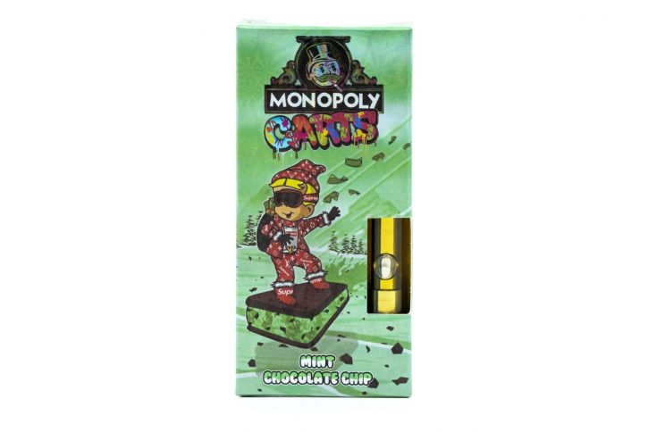 Mint Chocolate Chip Monopoly Carts
