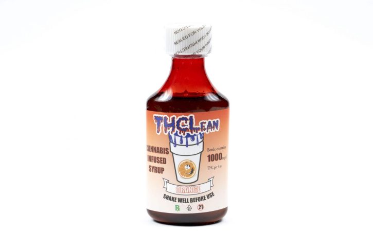 Orange THC Lean 1000mg Syrup | For Good Nights Sleep