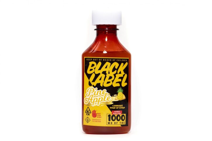 Pineapple THC Syrup Flavor 1000mg