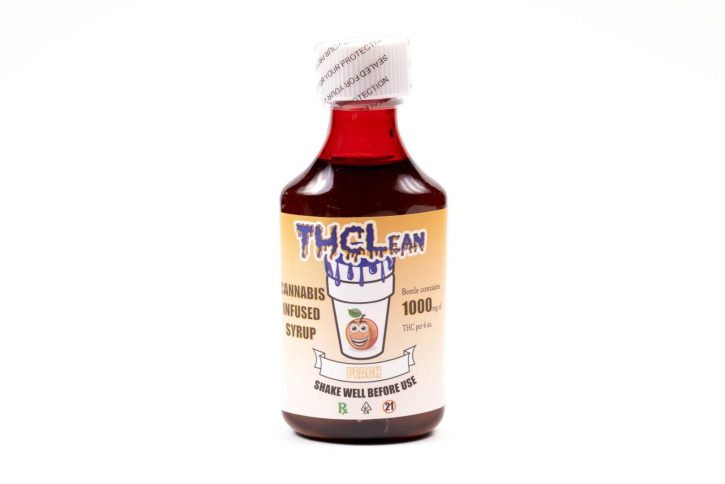 Peach THC Lean 1000mg Syrup | Promotes A Good Night's Sleep