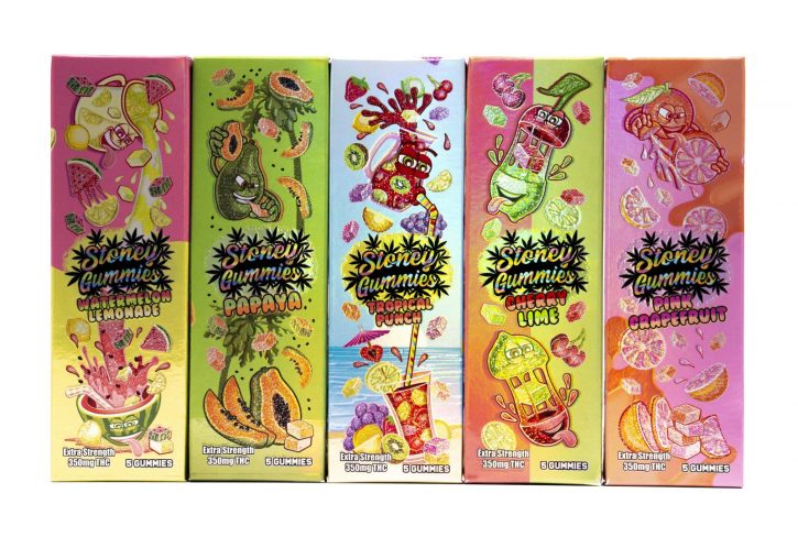Buy Stoney Gummies 350mg THC Cannabis
