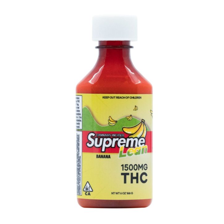 Supreme Lean 1500mg THC - Banana Flavor
