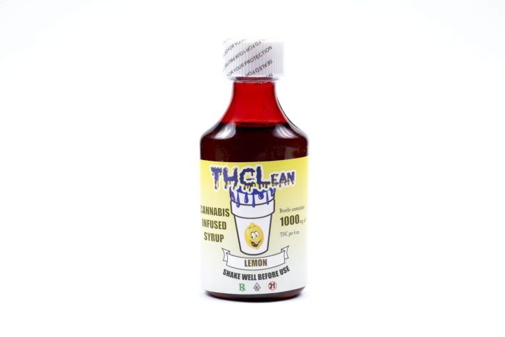 Lemon THC Lean 1000mg Syrup