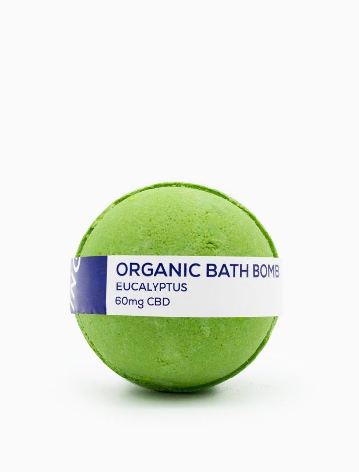 cbd bath bomb lemon