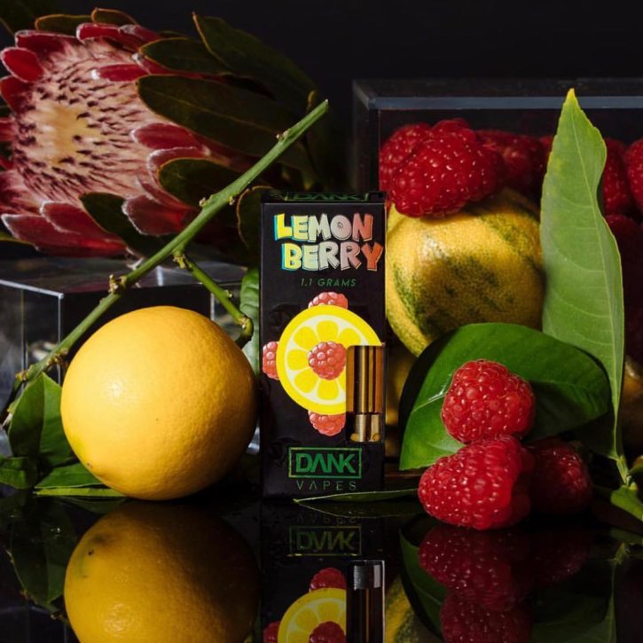 Lemon Berry Dank Vapes Cartridge