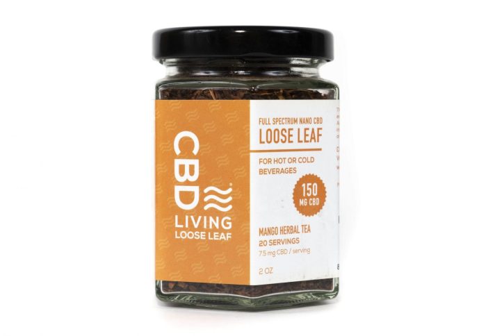 CBD Loose Leaf Tea - Mango Herbal Tea