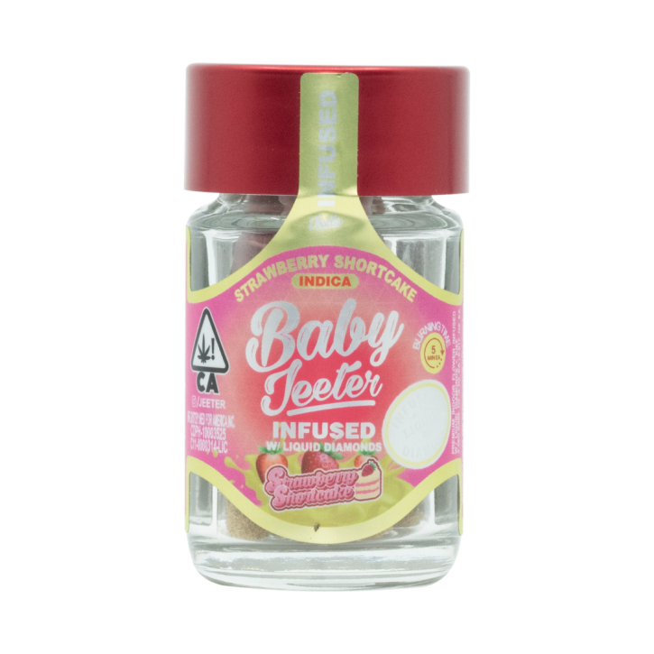 Baby Jeeter Joints Indica Strawberry Shortcake