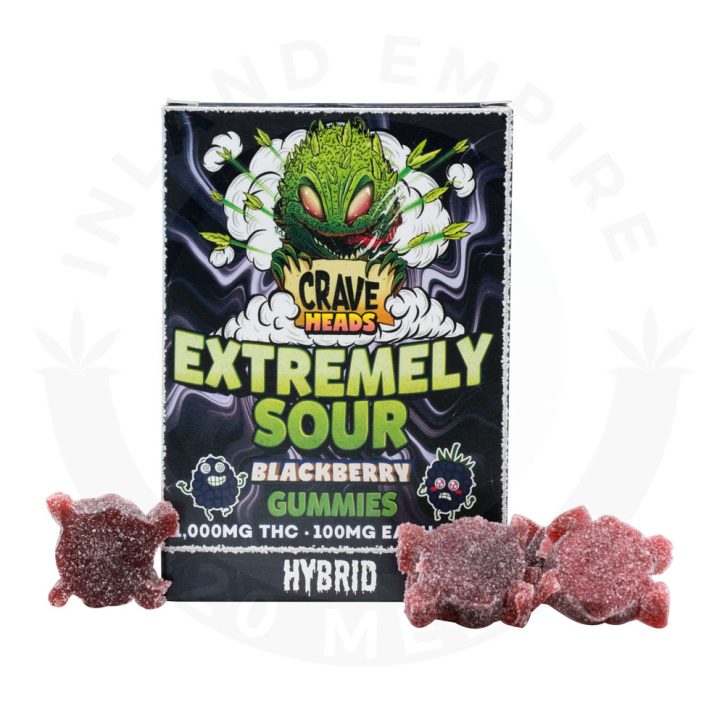Crave Meds Blackberry Gummies