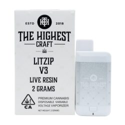 The Highest Craft Litzip V3 Disposable Vape 2G
