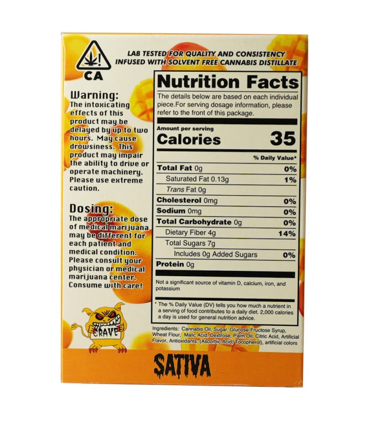 Tornado Twist Sativa | Crave Meds 1000MG - Image 2