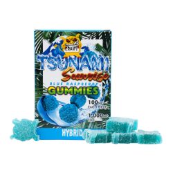 Tsunami Sunrise Gummies 1000mg Hybrid | Crave Meds