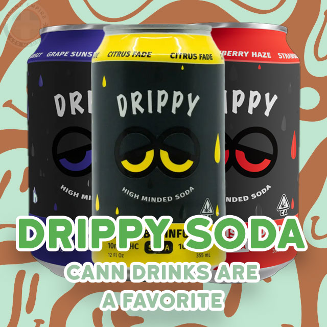 Drippy Soda Cann THC Drinks are a Favorite
