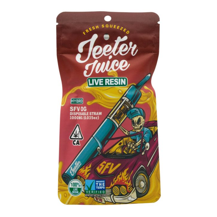 Jeeter Juice Disposable Vapes 1G Live Resin