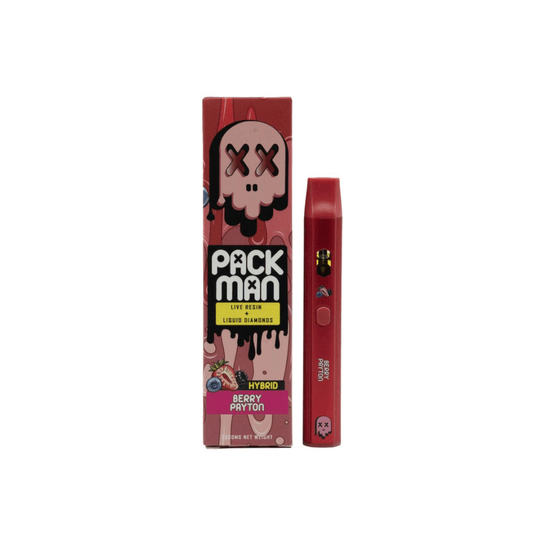 Pack Man 2G Live Resin Liquid Diamonds Disposable Vapes pack-man-2g-live-resin-liquid-diamonds-disposable-vapes
