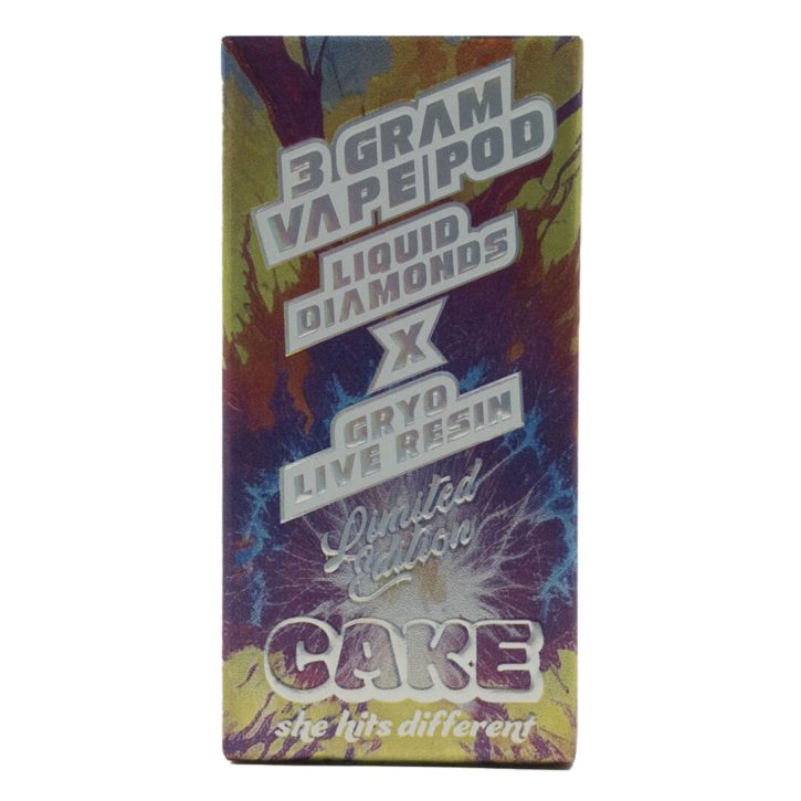 Cake Disposables 3g Vapes - Indica - IE 420 Meds