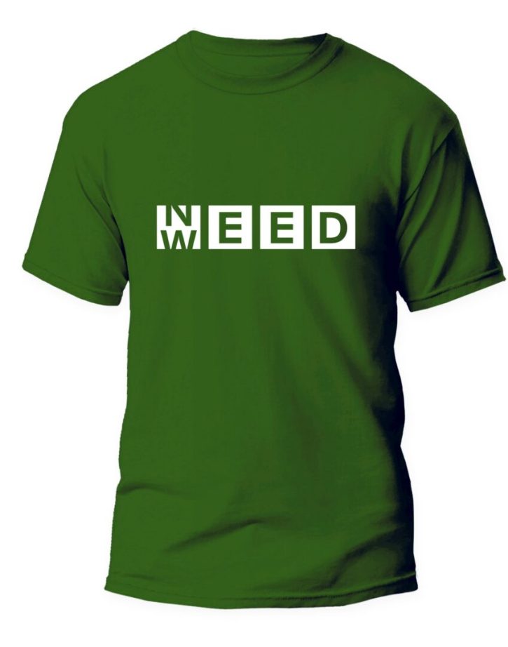 Military Green Need Weed Tees - Comfy T-Shirt