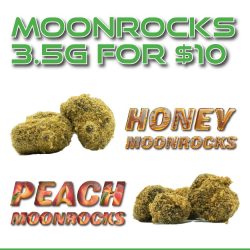 Moonrocks Deal 3.5G for $10 Black Friday 420 Sale