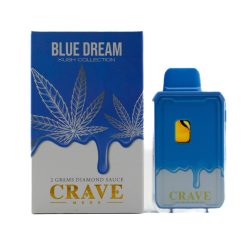 Blue Dream 2G Diamond Sauce Disposable Vape Hybrid | Crave Meds