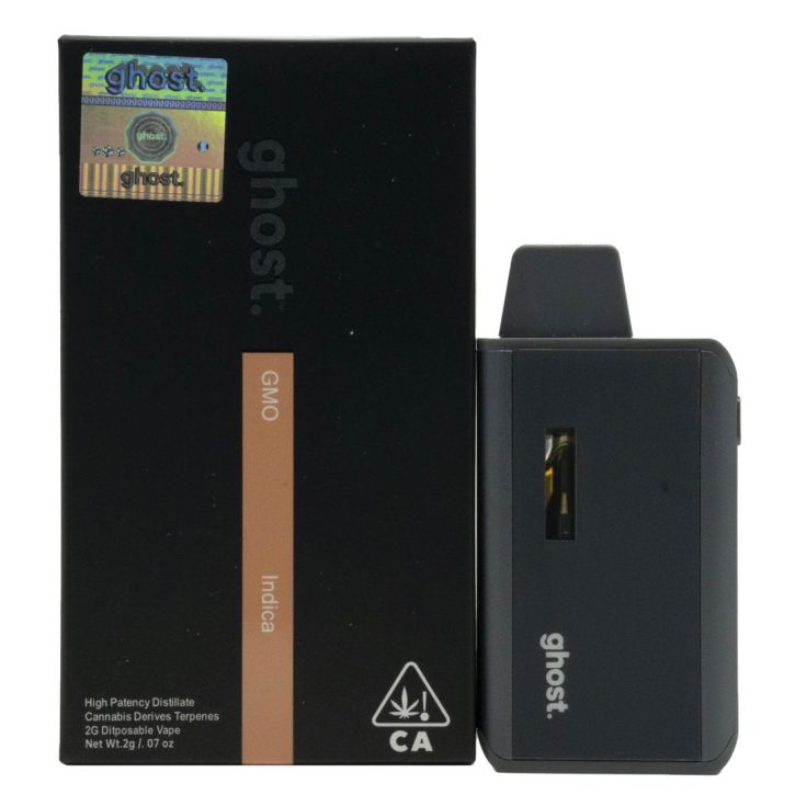 GMO Indica Ghost 2g Disposable Vape