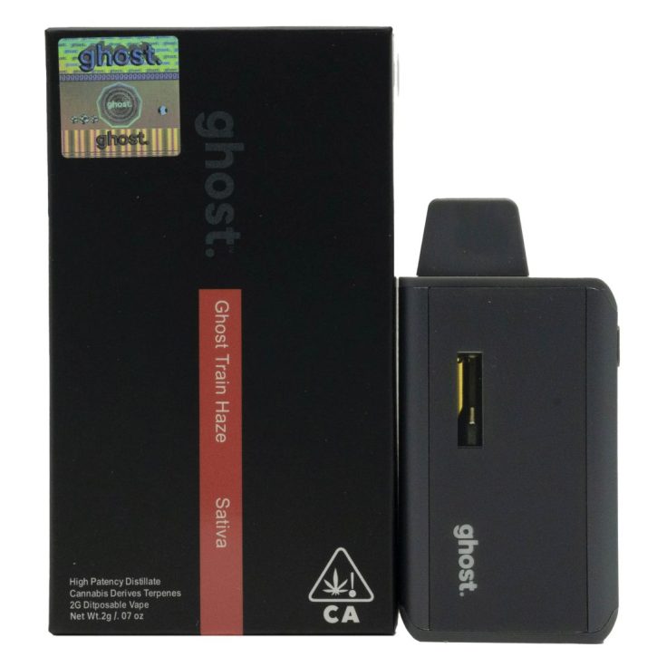 Buy Ghost 2G Disposable Vapes Online - Ghost Train Haze Sativa - IE 420 Meds