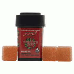 Wehi 300MG THC Hash Rosin Infused Gummies